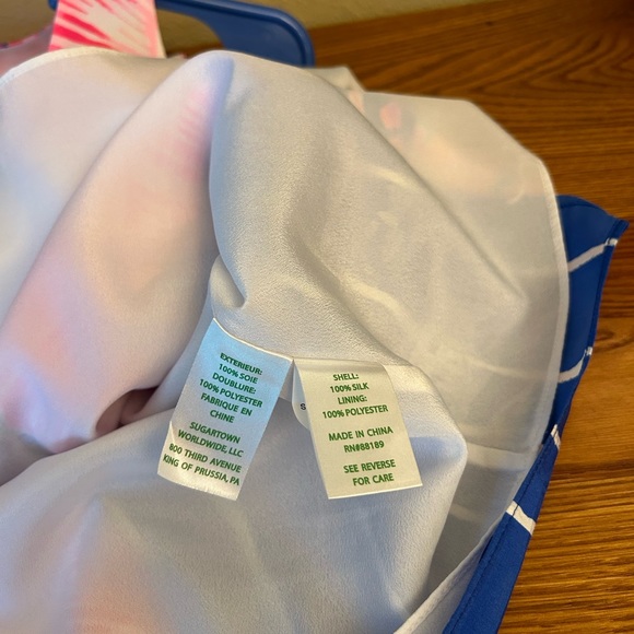 Lily Pulitzer - Jackie Silk Shift Dress size s small floral lined - Picture 7 of 9